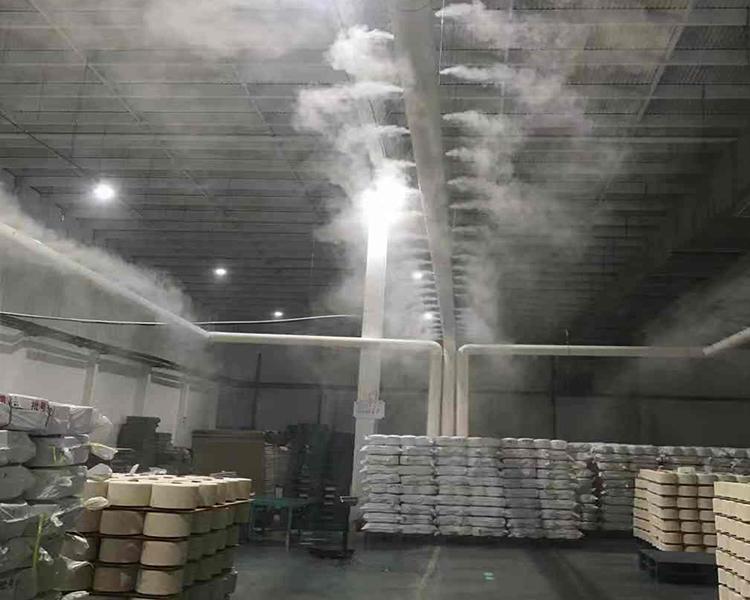 纺织车间超声波加湿机案例